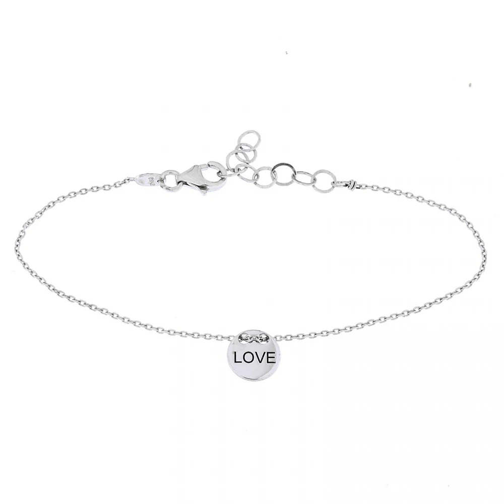 Alisia Donna Bracciale Al170b-argento Bracciale Love