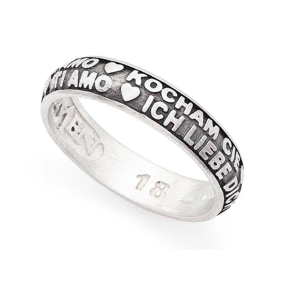 Amen Donna Atan Anello In Ag925