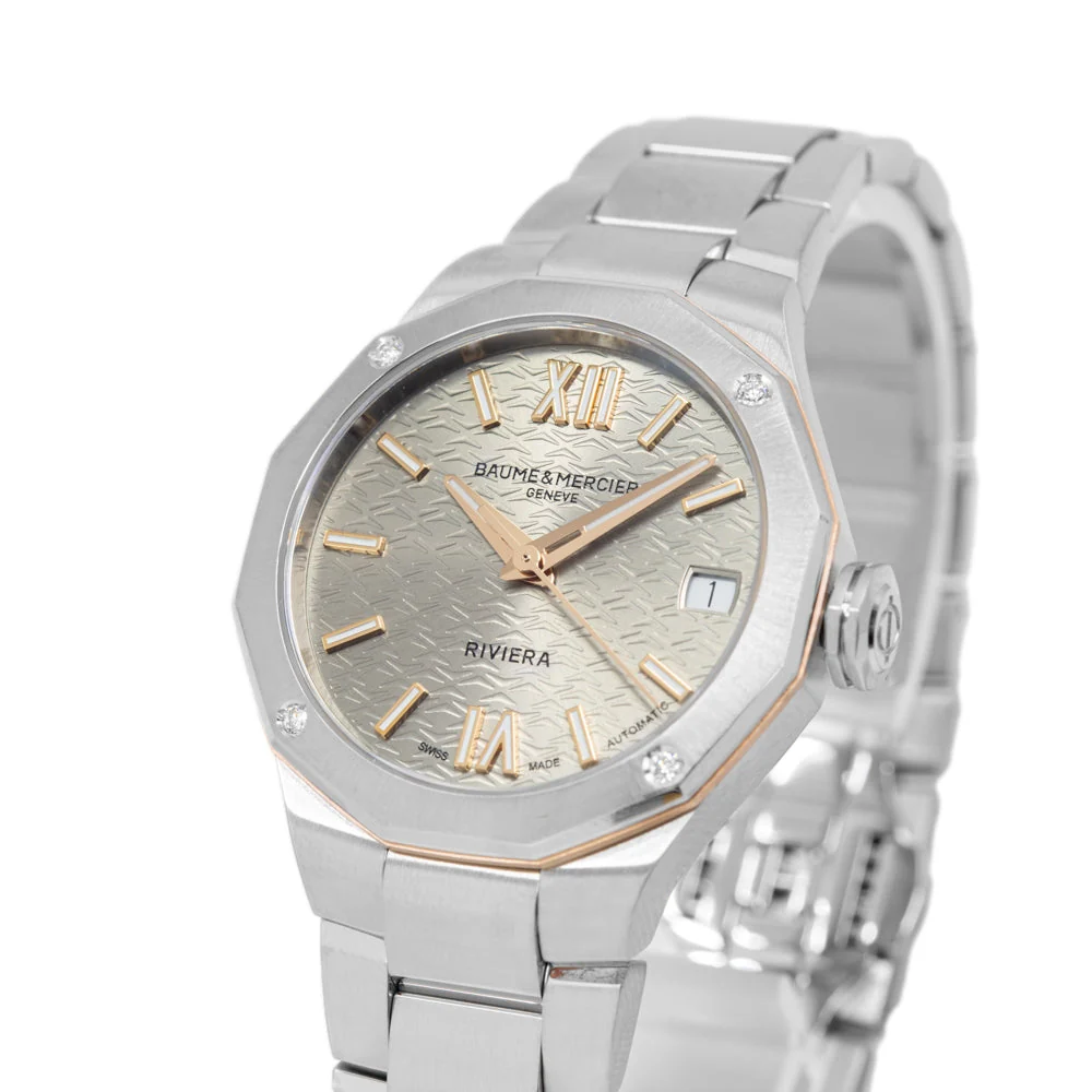 Baume & Mercier Donna 10730 Riviera Automatico - Image 10
