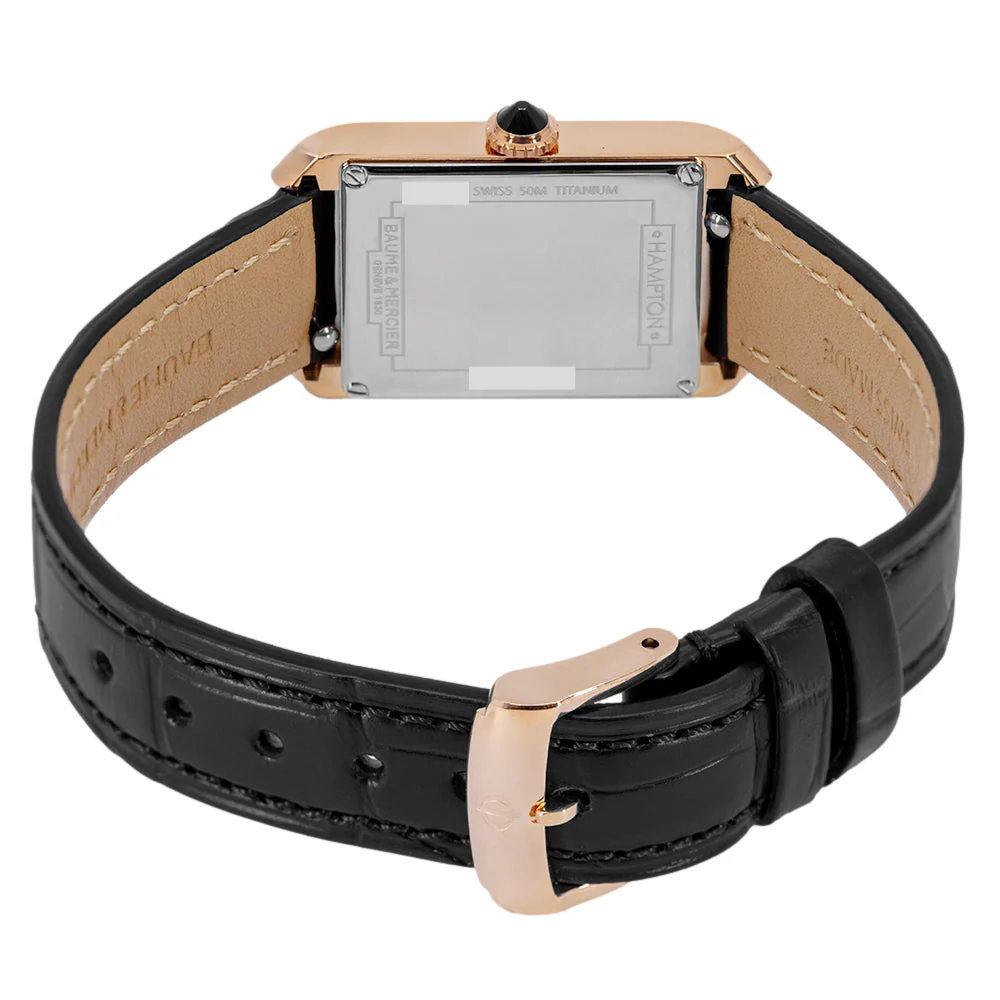 Baume & Mercier Donna M0A10752 Hampton Pink Gold Titanium - Image 5
