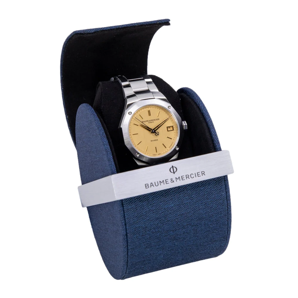 Baume & Mercier Uomo M0A10822 Riviera 39mm Automatico - Image 8
