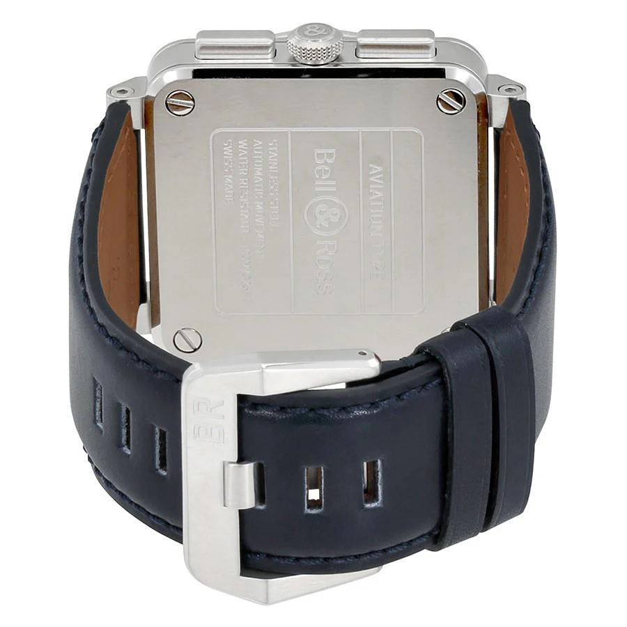 Bell & Ross Uomo BR0394-BLU-ST/SCA Aviation Automatico - Image 3