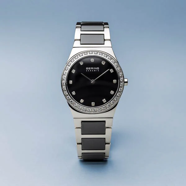 Bering Time Donna 32430-742 Ceramic Polished Silver Watch - Image 3