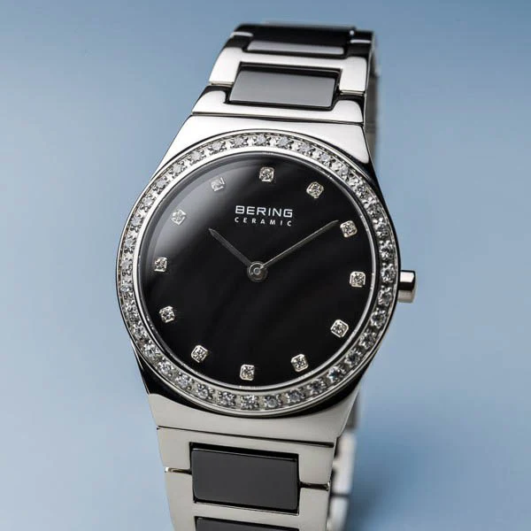 Bering Time Donna 32430-742 Ceramic Polished Silver Watch - Image 4