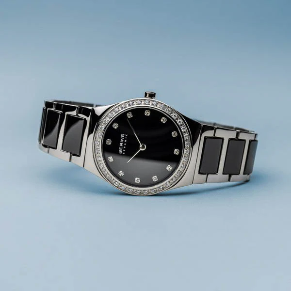Bering Time Donna 32430-742 Ceramic Polished Silver Watch - Image 5