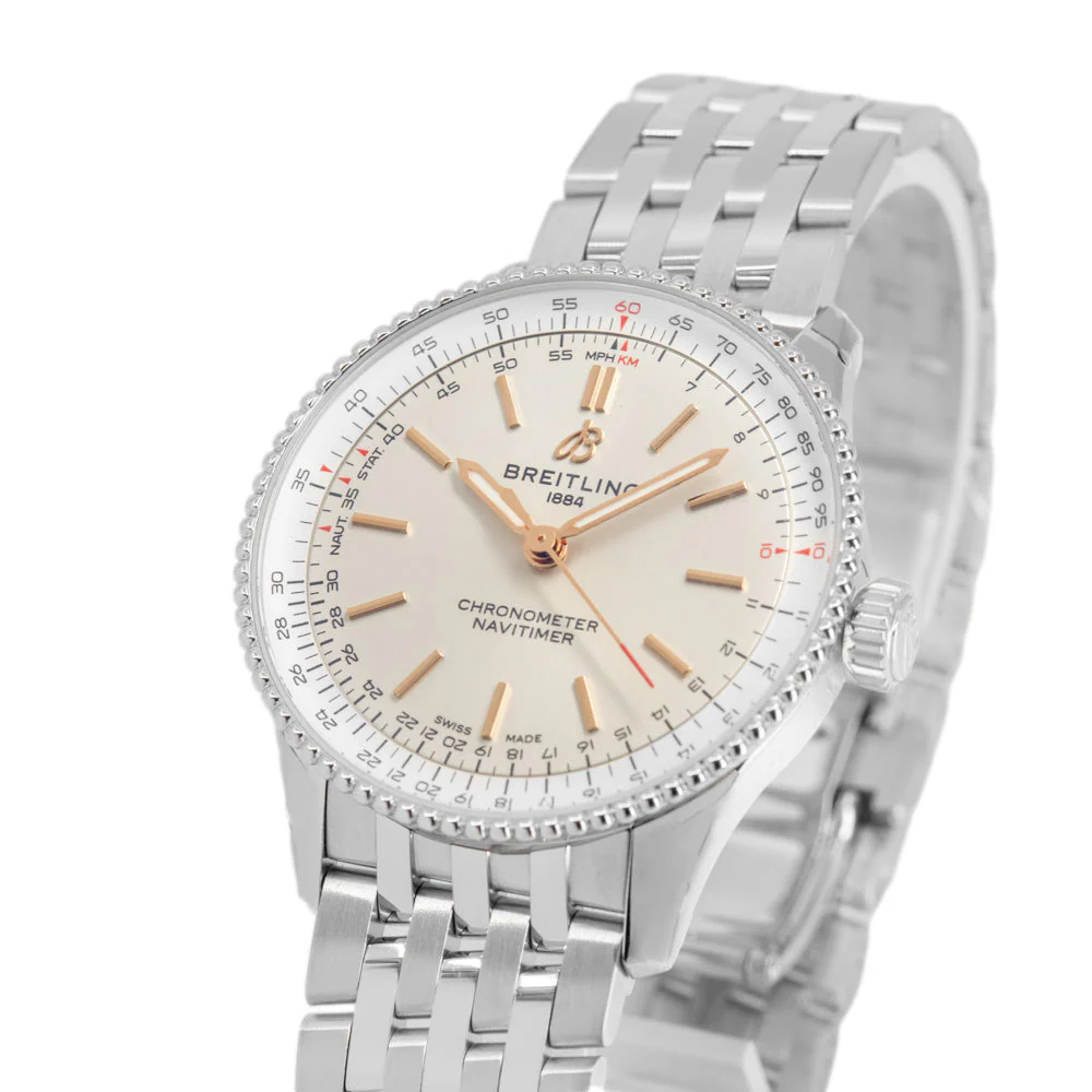 Breitling Uomo A17327211G1A1 Navitimer Automatico - Image 10