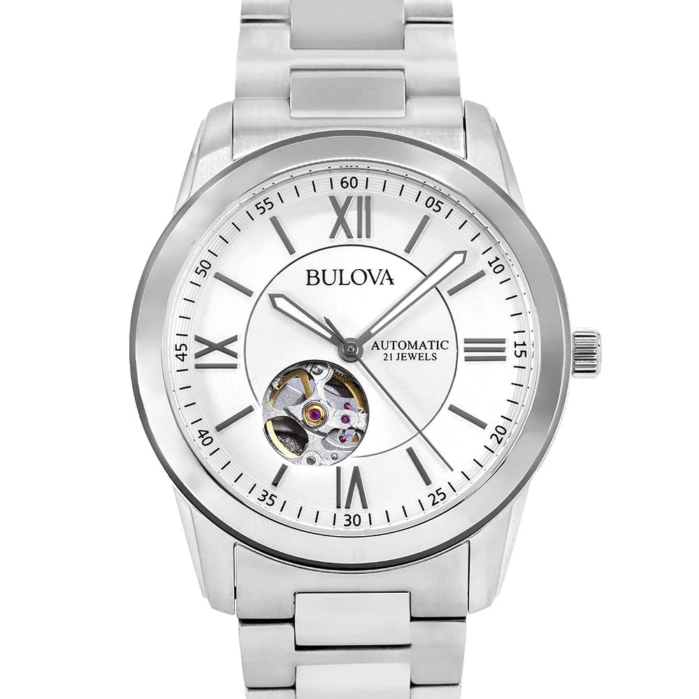 Bulova Uomo 96A280 Classic 42mm Open Heart Automatico - Image 2