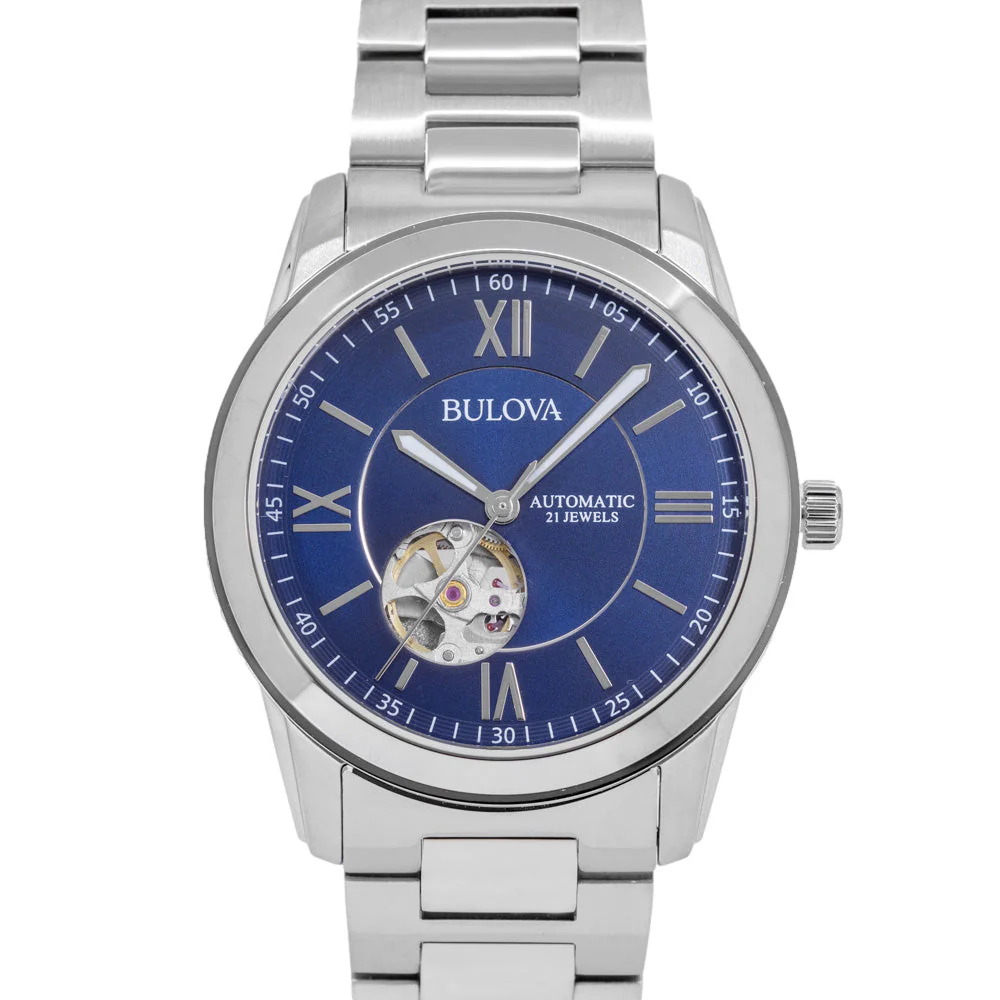 Bulova Uomo 96A281 Classic Open Heart 42mm Automatico