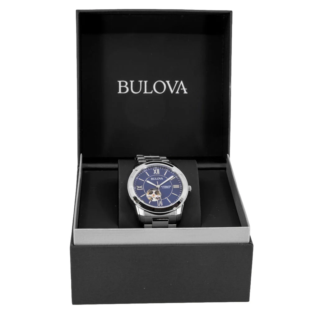 Bulova Uomo 96A281 Classic Open Heart 42mm Automatico - Image 7