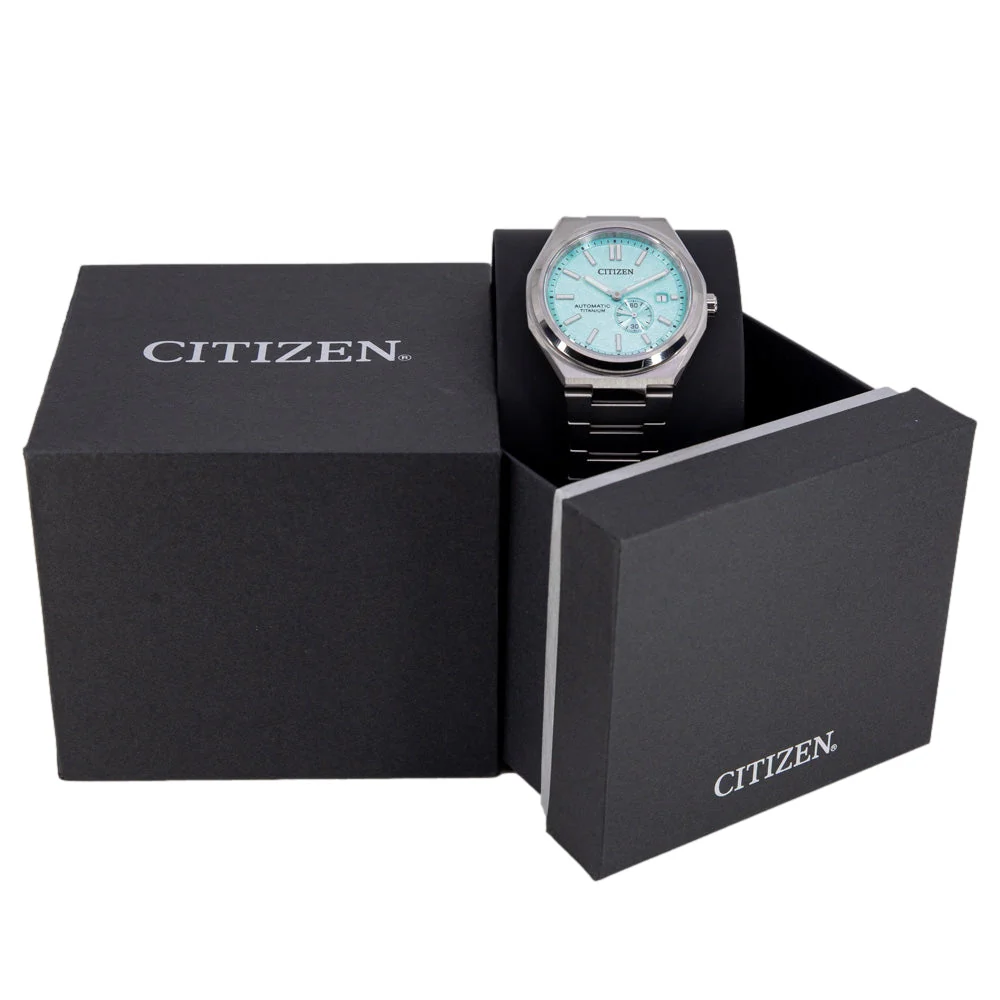 Citizen Uomo NJ0180-80M Super Titanium Lightgreen Dial Auto - Image 7