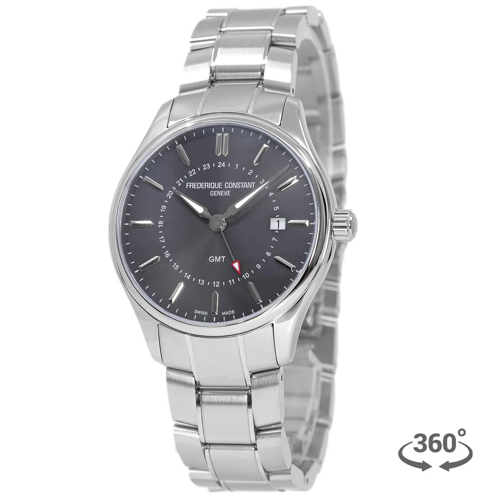 Frederique Constant FC-252DGS5B6B Classics GMT Quarzo - Image 9