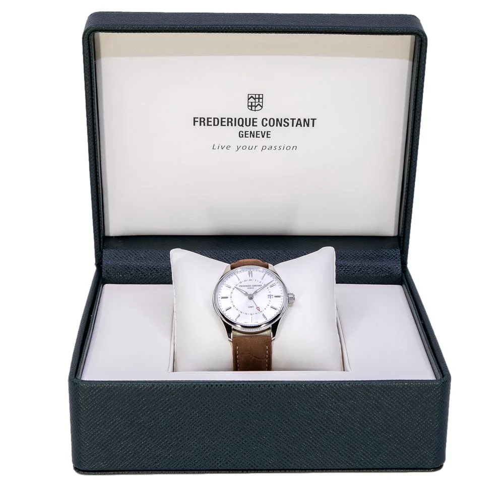 Frederique Constant FC-252SS5B6 Classics GMT Quarzo - Image 5