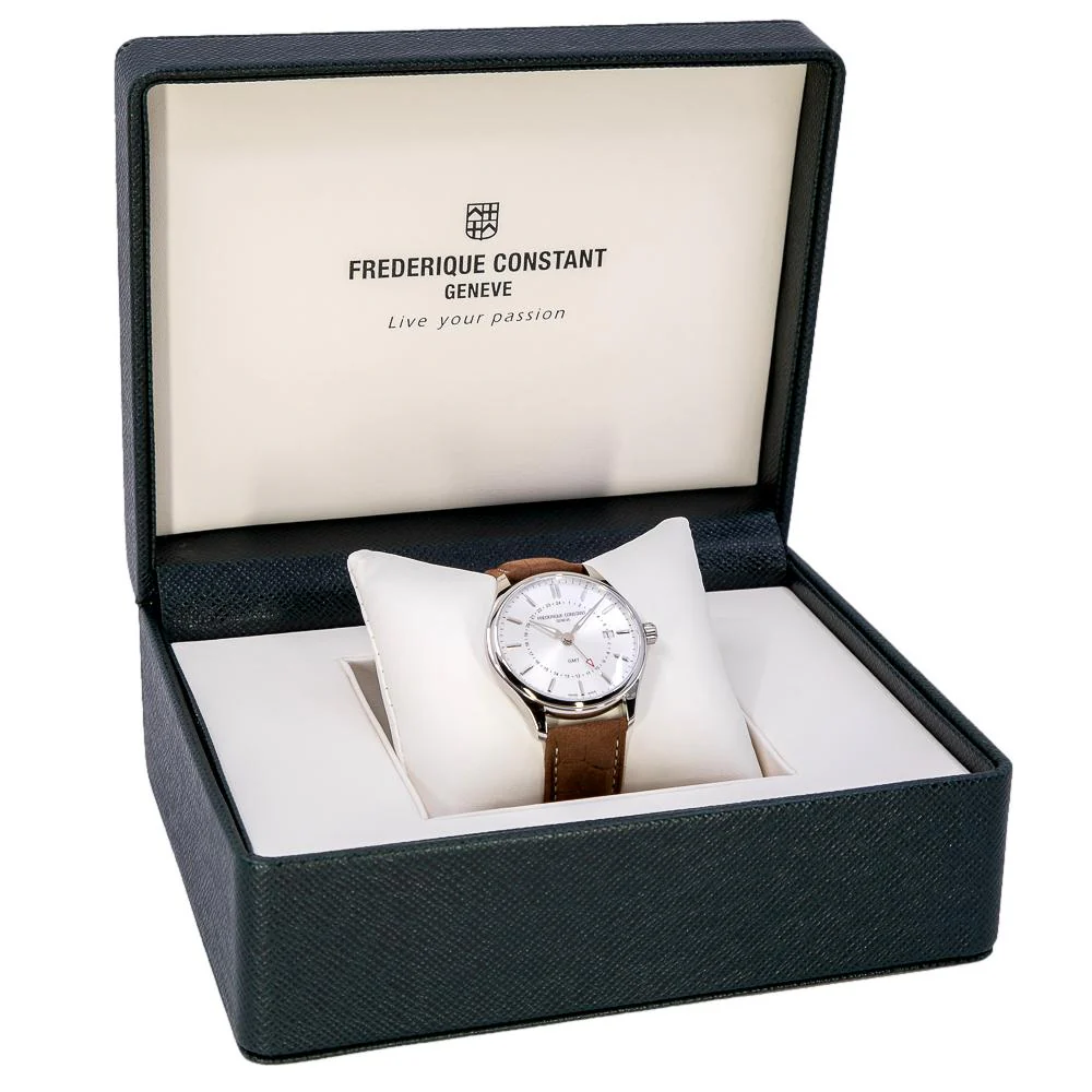 Frederique Constant FC-252SS5B6 Classics GMT Quarzo - Image 6