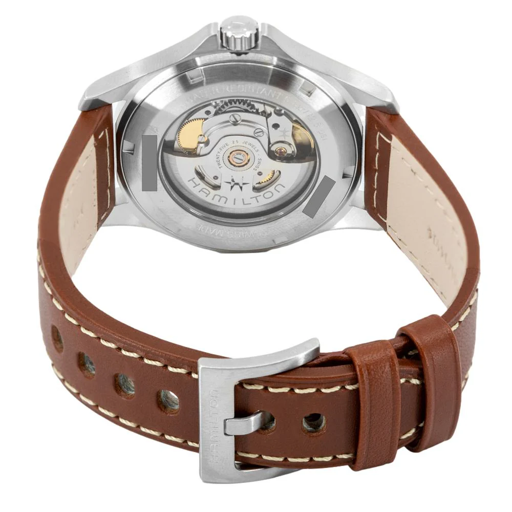 Hamilton Uomo H64455533 Khaki Field King Automatico - Image 4