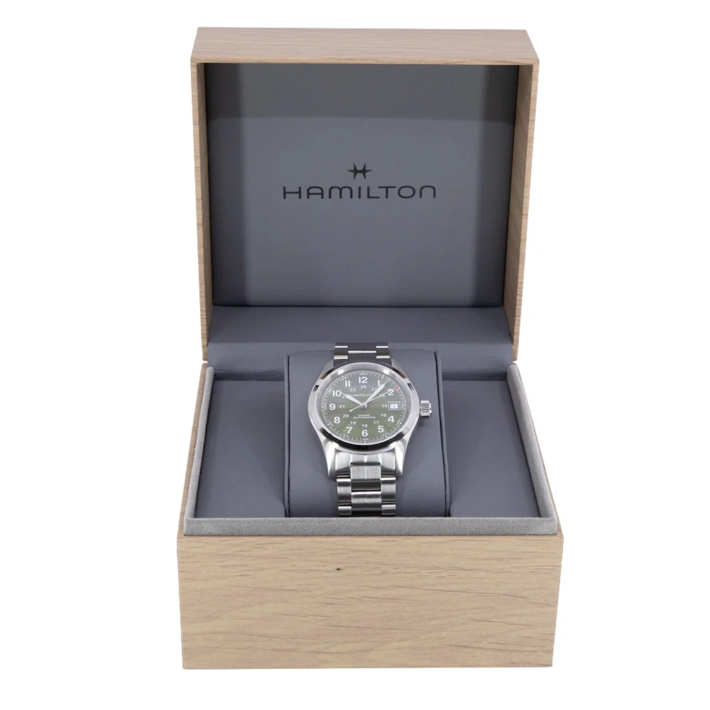Hamilton Uomo H70455160 Khaki Field 38mm Automatico - Image 8
