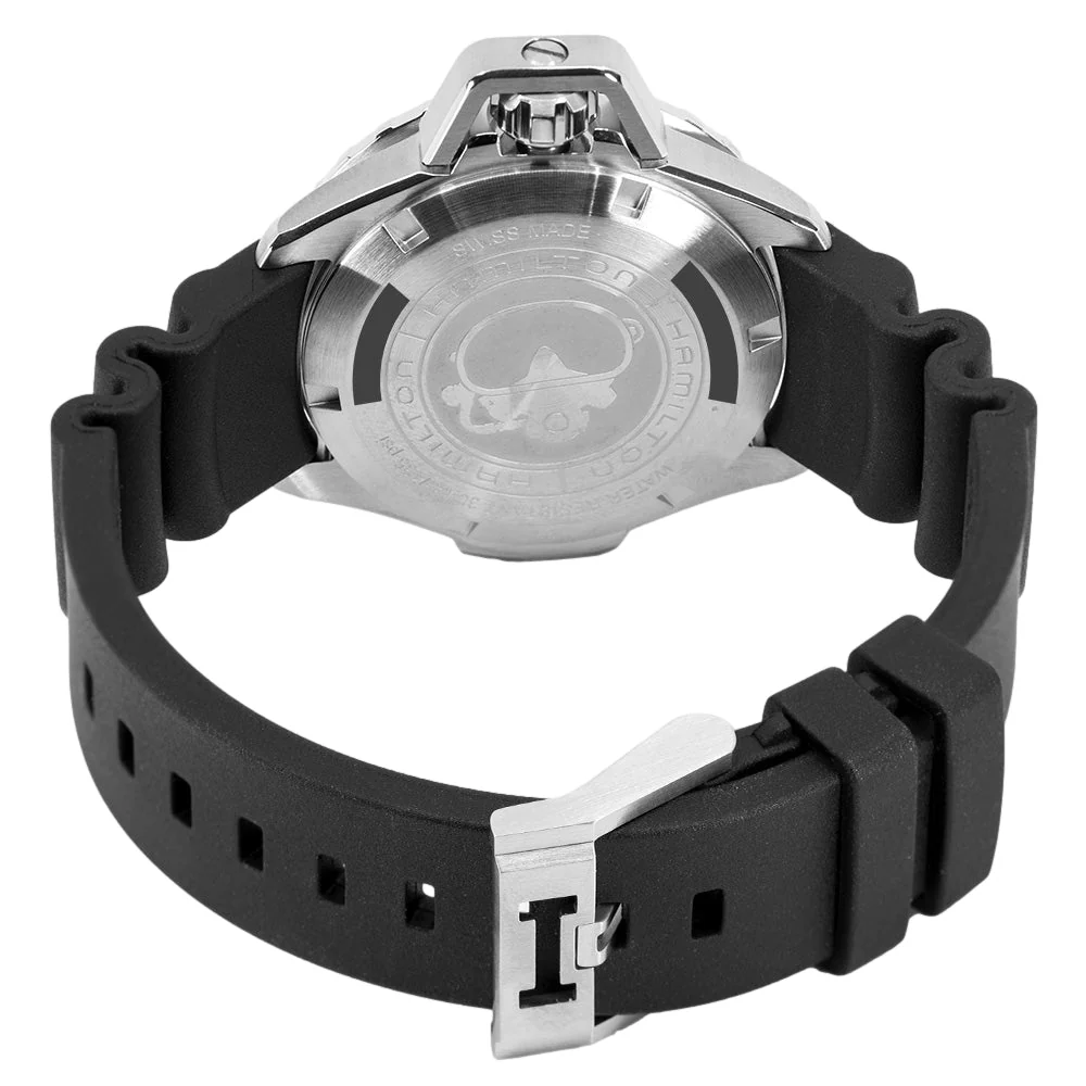 Hamilton Uomo H77455360 Khaki Navy Frogman Auto - Image 5