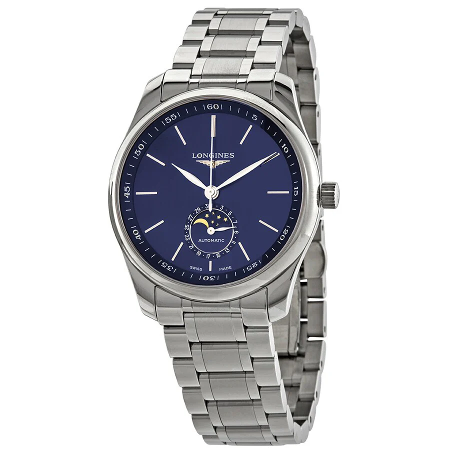 Longines Uomo L2.909.4.92.6 Master Moonphase 40mm Automatico