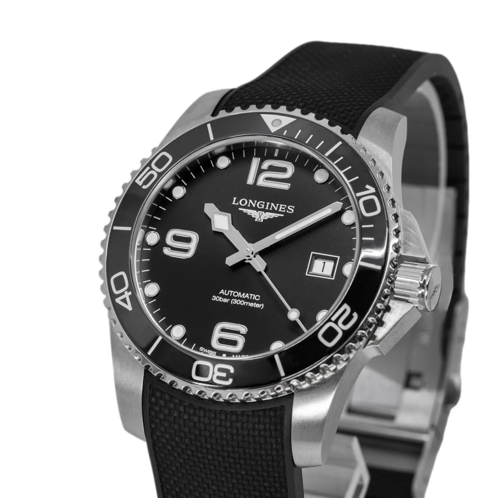 Longines Uomo L3.781.4.56.9 HydroConquest Black Dial Auto - Image 10