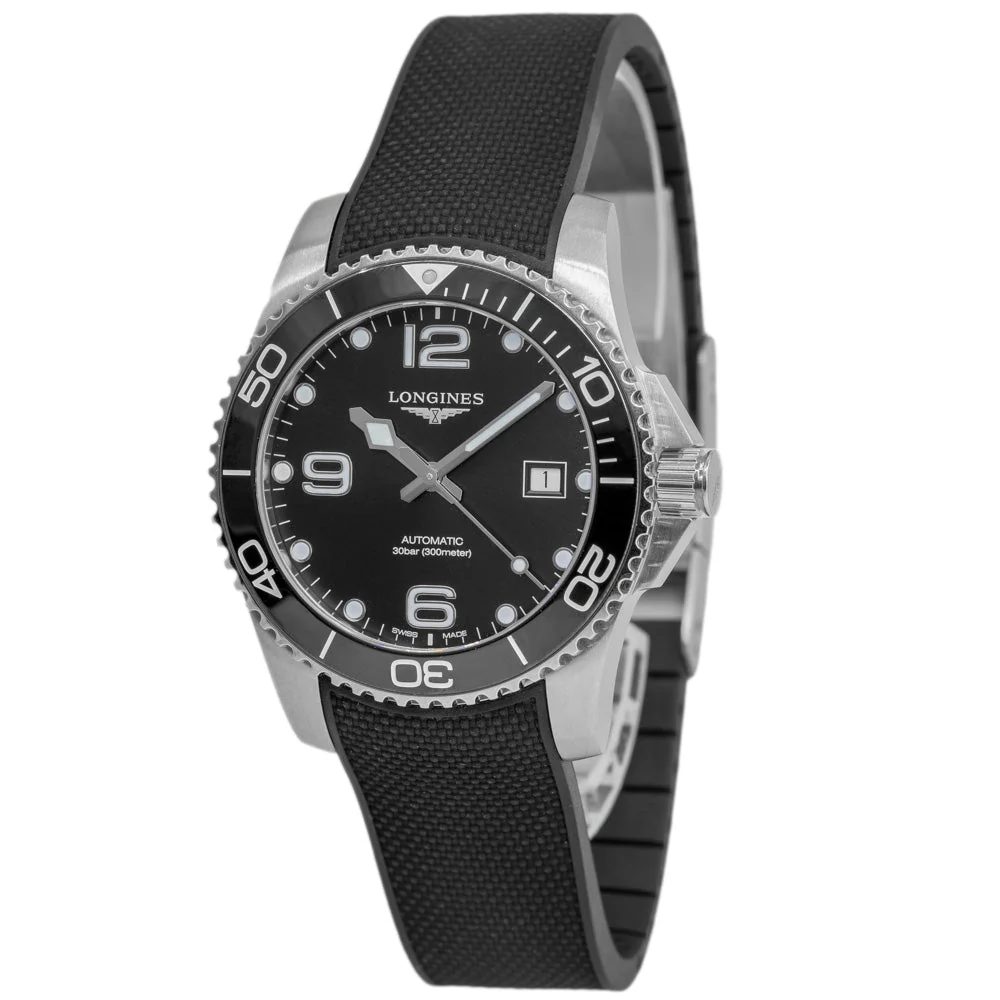 Longines Uomo L3.781.4.56.9 HydroConquest Black Dial Auto - Image 2