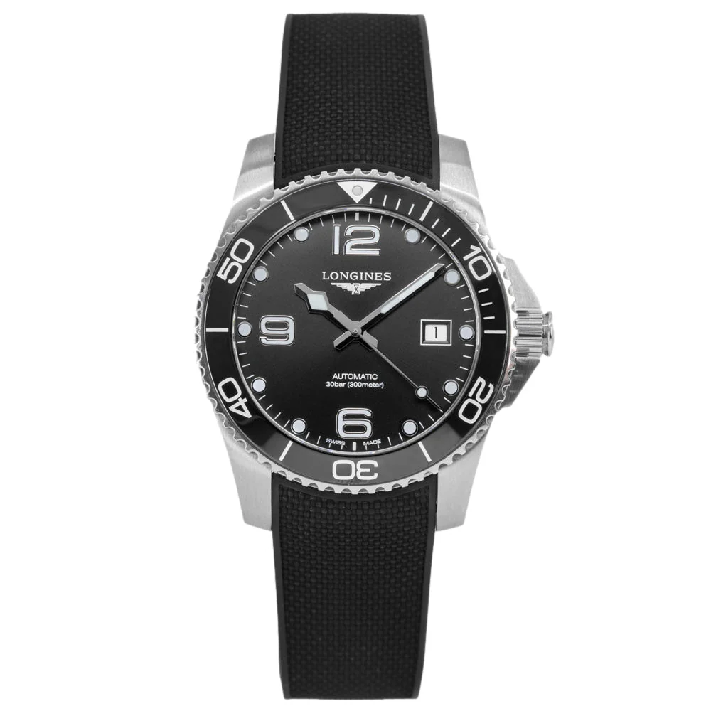 Longines Uomo L3.781.4.56.9 HydroConquest Black Dial Auto - Image 3
