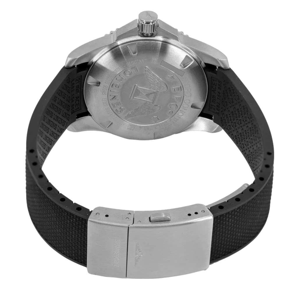 Longines Uomo L3.781.4.56.9 HydroConquest Black Dial Auto - Image 5