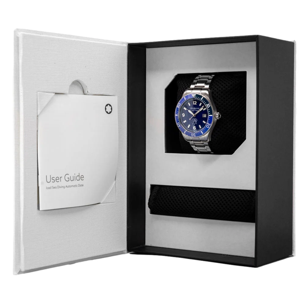 Montblanc Uomo 129369 1858 Iced Sea 41mm Automatico - Image 10