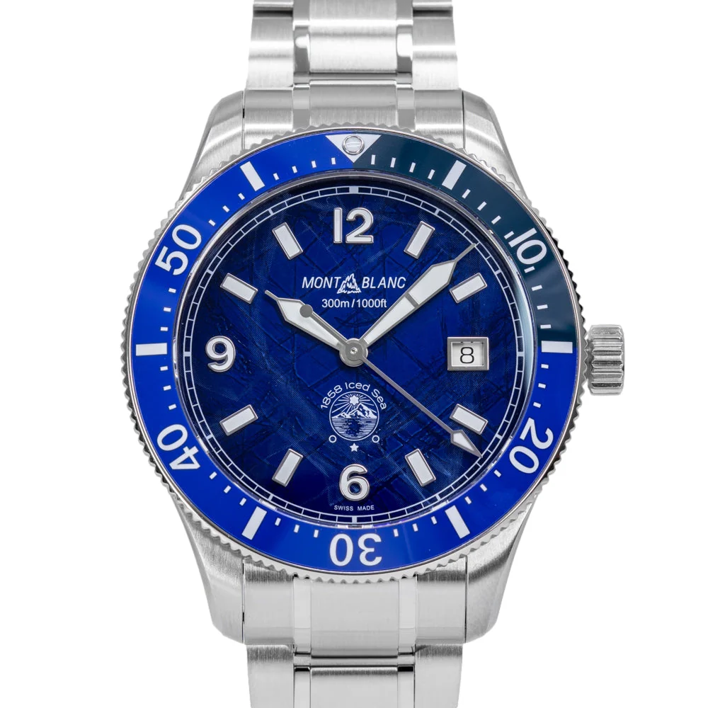 Montblanc Uomo 129369 1858 Iced Sea 41mm Automatico - Image 3
