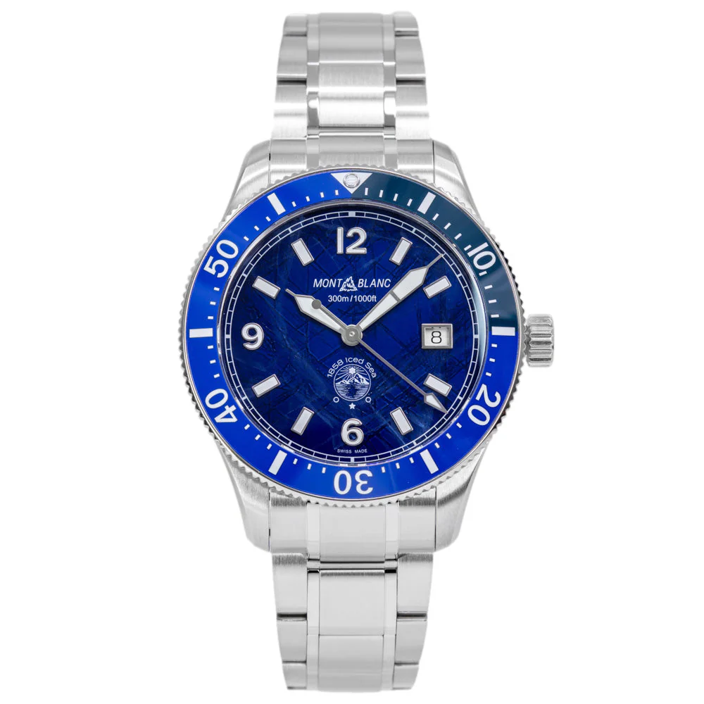 Montblanc Uomo 129369 1858 Iced Sea 41mm Automatico - Image 4