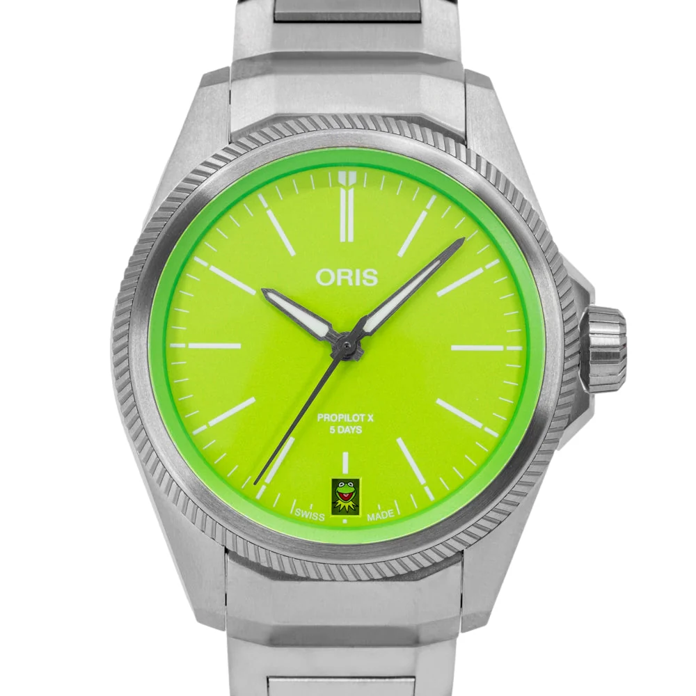 Oris 01 400 7778 7157-Set ProPilot X Kermit Edition Auto - Image 2