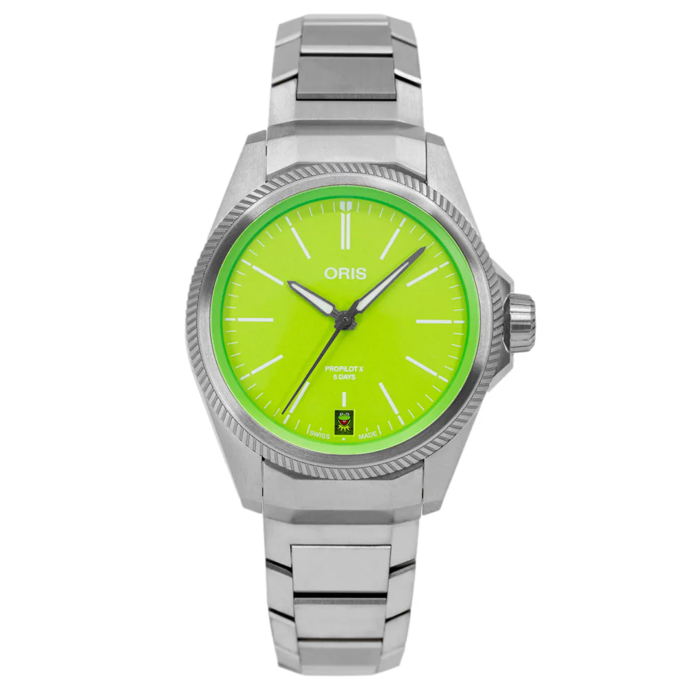 Oris 01 400 7778 7157-Set ProPilot X Kermit Edition Auto - Image 3