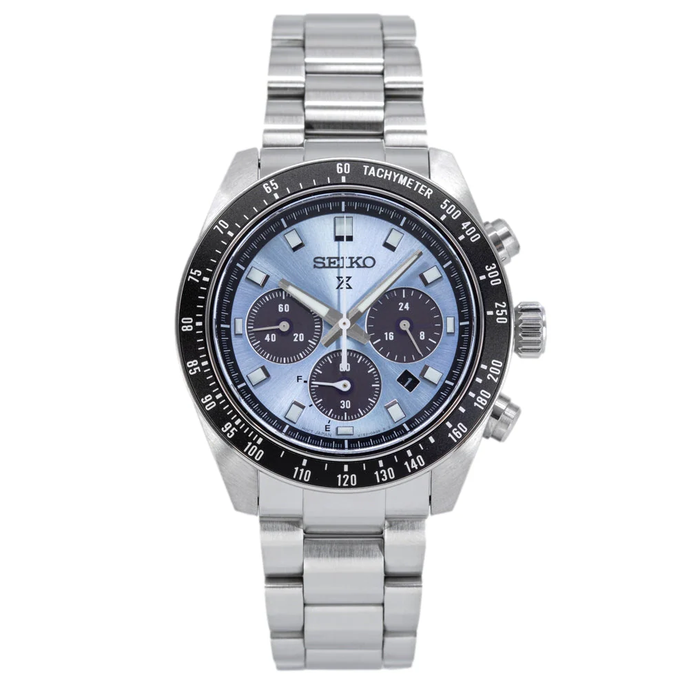 Seiko Uomo SSC935P1 Prospex Speedtimer Quarzo Solare - Image 3