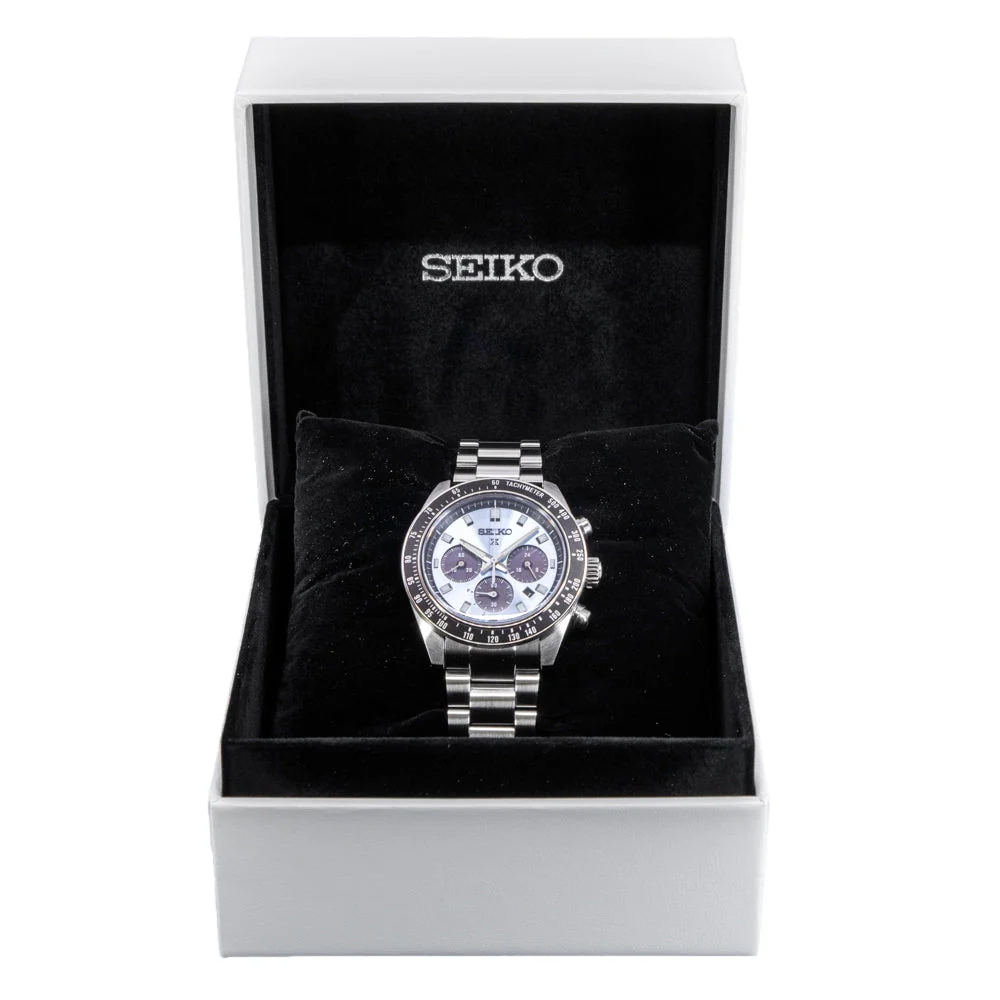 Seiko Uomo SSC935P1 Prospex Speedtimer Quarzo Solare - Image 8