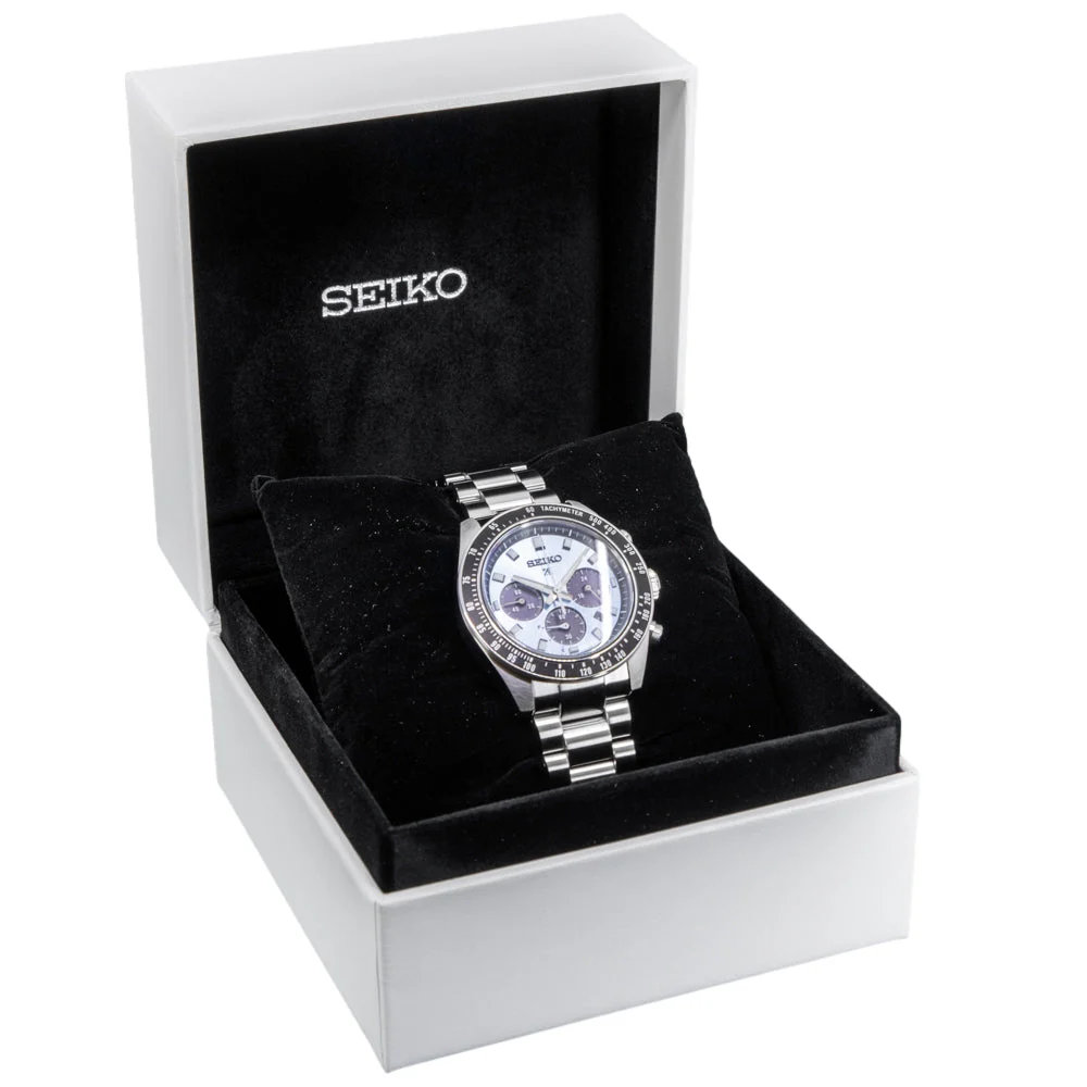 Seiko Uomo SSC935P1 Prospex Speedtimer Quarzo Solare - Image 9
